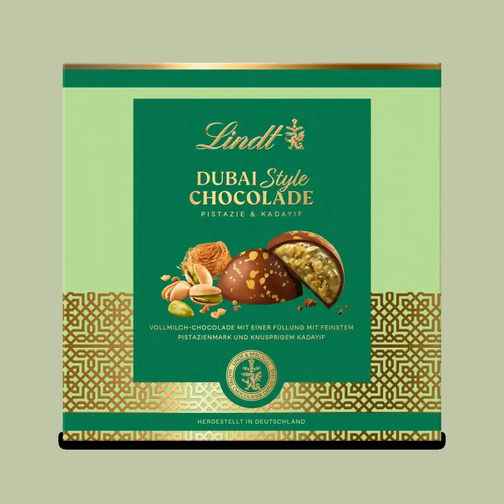 Discount Dubai Style Pralinés, 90g Nuss|Vollmilch