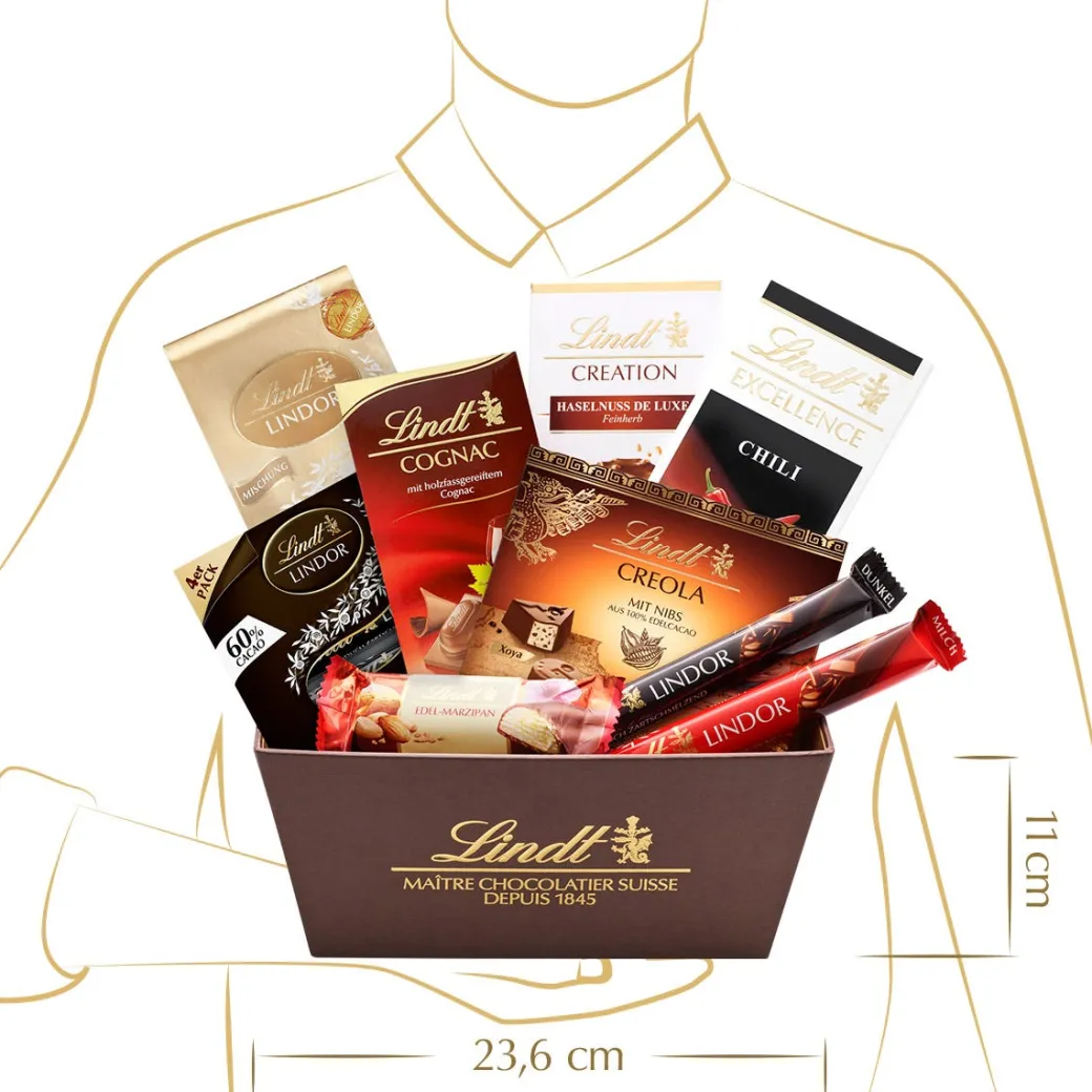 Discount Genießer Geschenkkorb, 812g Sticks|Tafeln