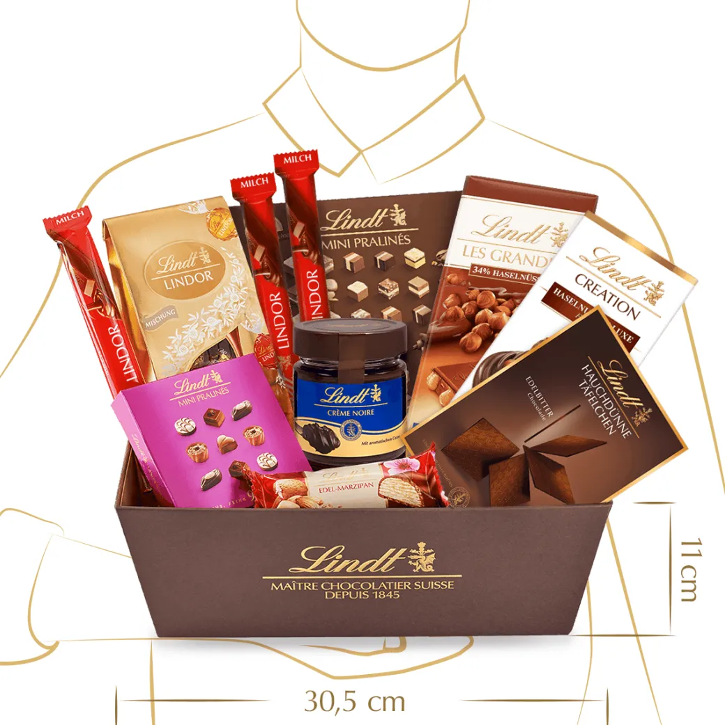Discount Klassiker Geschenkkorb, 1155g Sticks|Tafeln