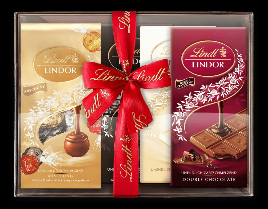 Discount LINDOR Geschenkkorb Mischung, 750g Tafeln|Sticks