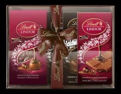 Clearance LINDOR Geschenkkorb Dark, 747g Sticks|Tafeln