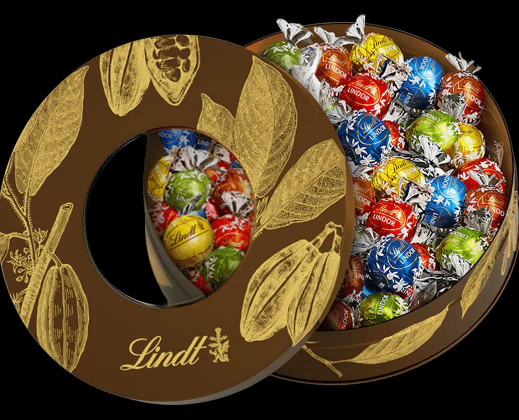 Hot Pick & Mix Cacao Metalldose braun, 600g Pick & Mix|Pick & Mix