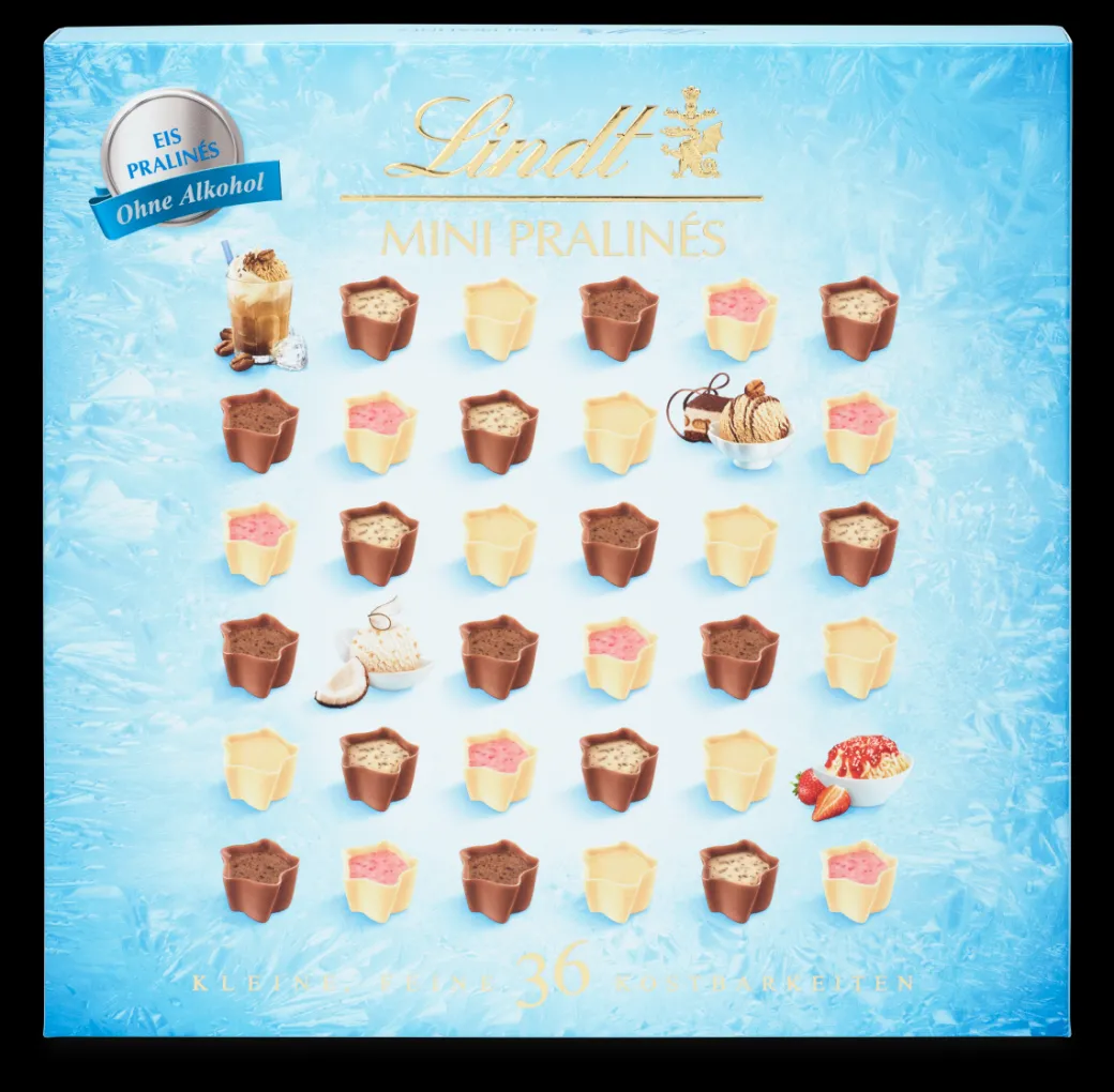 Hot Mini Eis Pralinés, 165g Pralinés|Weiß