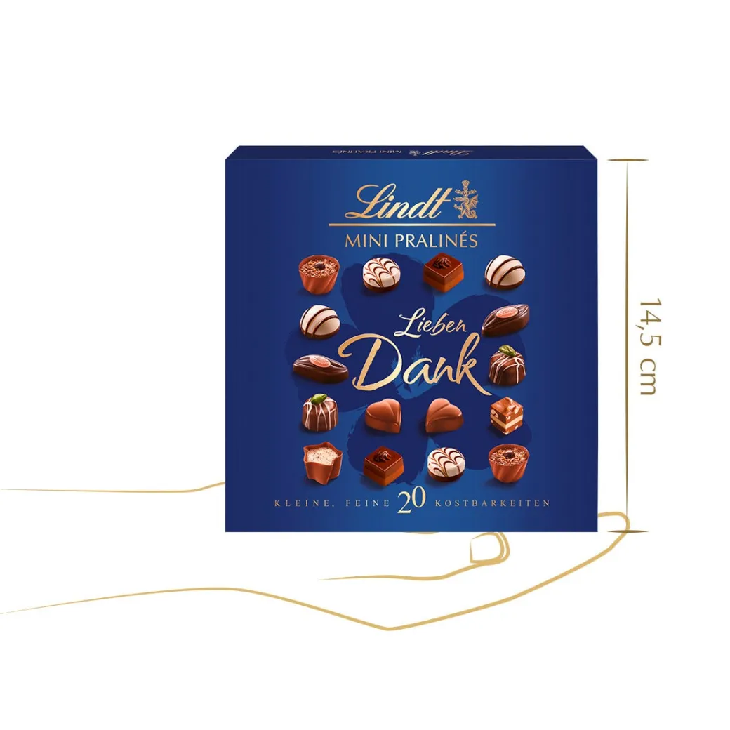 Best MINI PRALINÉS Emotionale Botschaften, 100g Pralinés