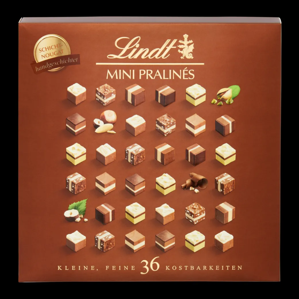 New MINI PRALINÉS Schicht-Nougat, 165g Pralinés|Nuss