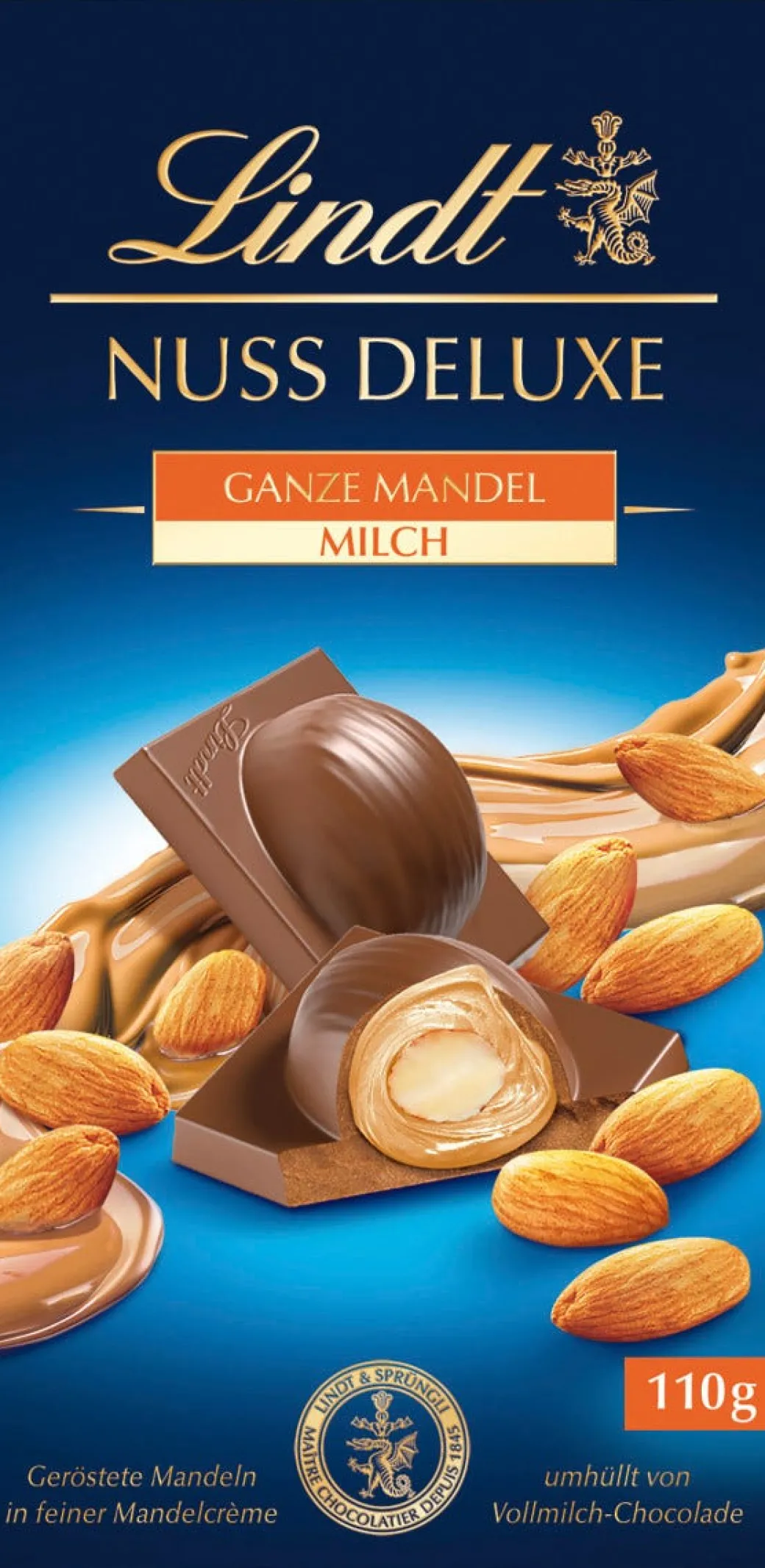 Sale Nuss Deluxe Vollmilch Mandel, 110g Tafeln|Nuss