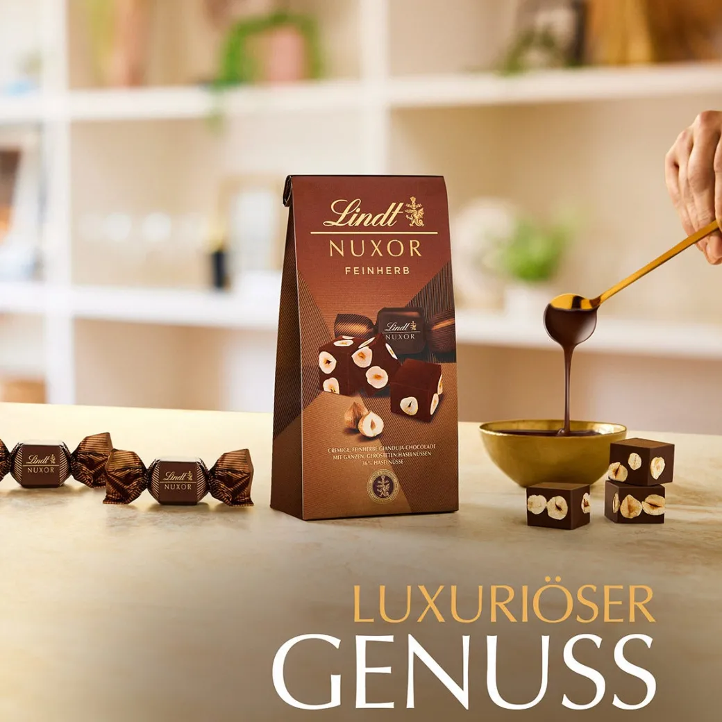 Clearance NUXOR Beutel Feinherb, 103g Beutel & Xl Beutel|Nuss