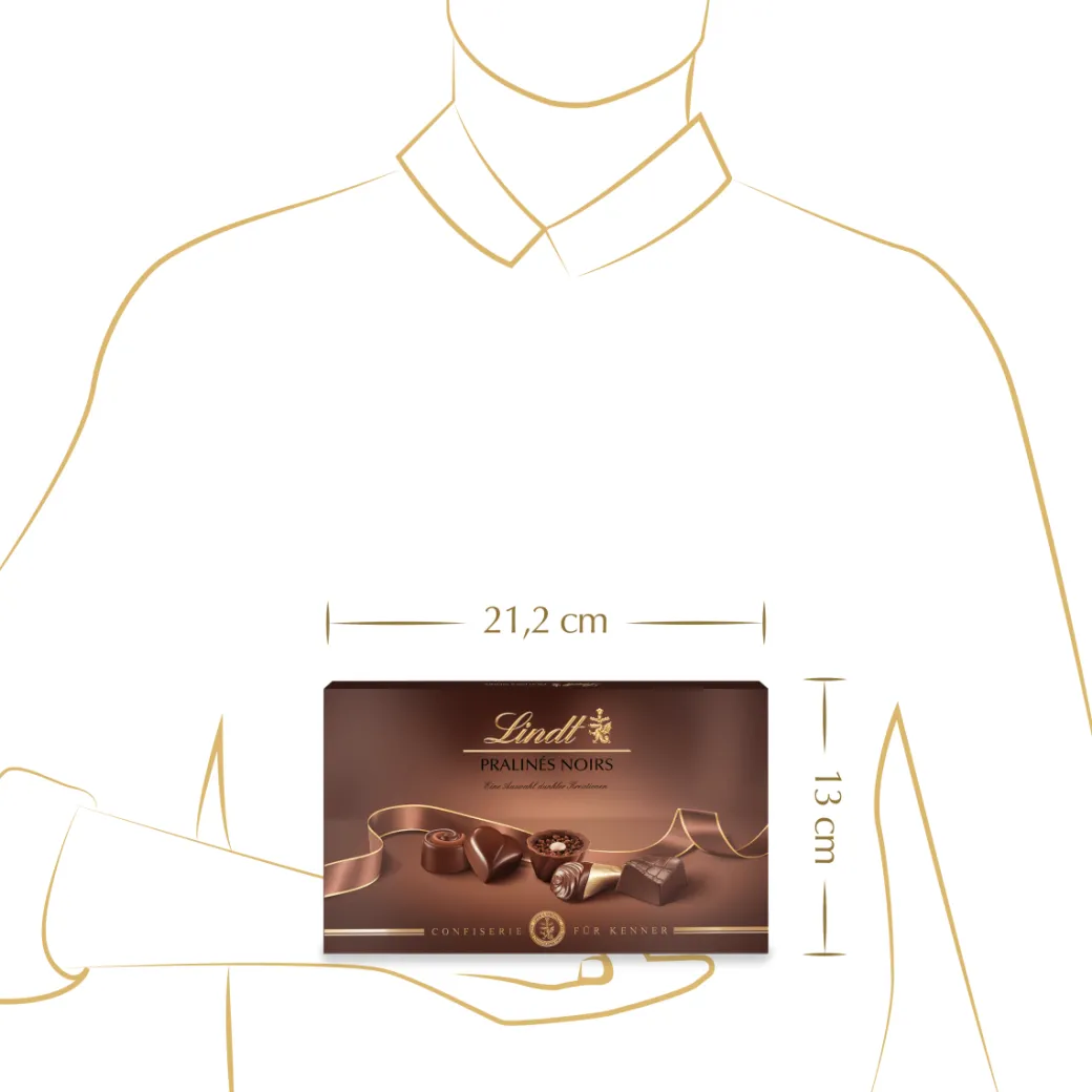 Best Pralinés Noirs, 125g Pralinés|Dunkel