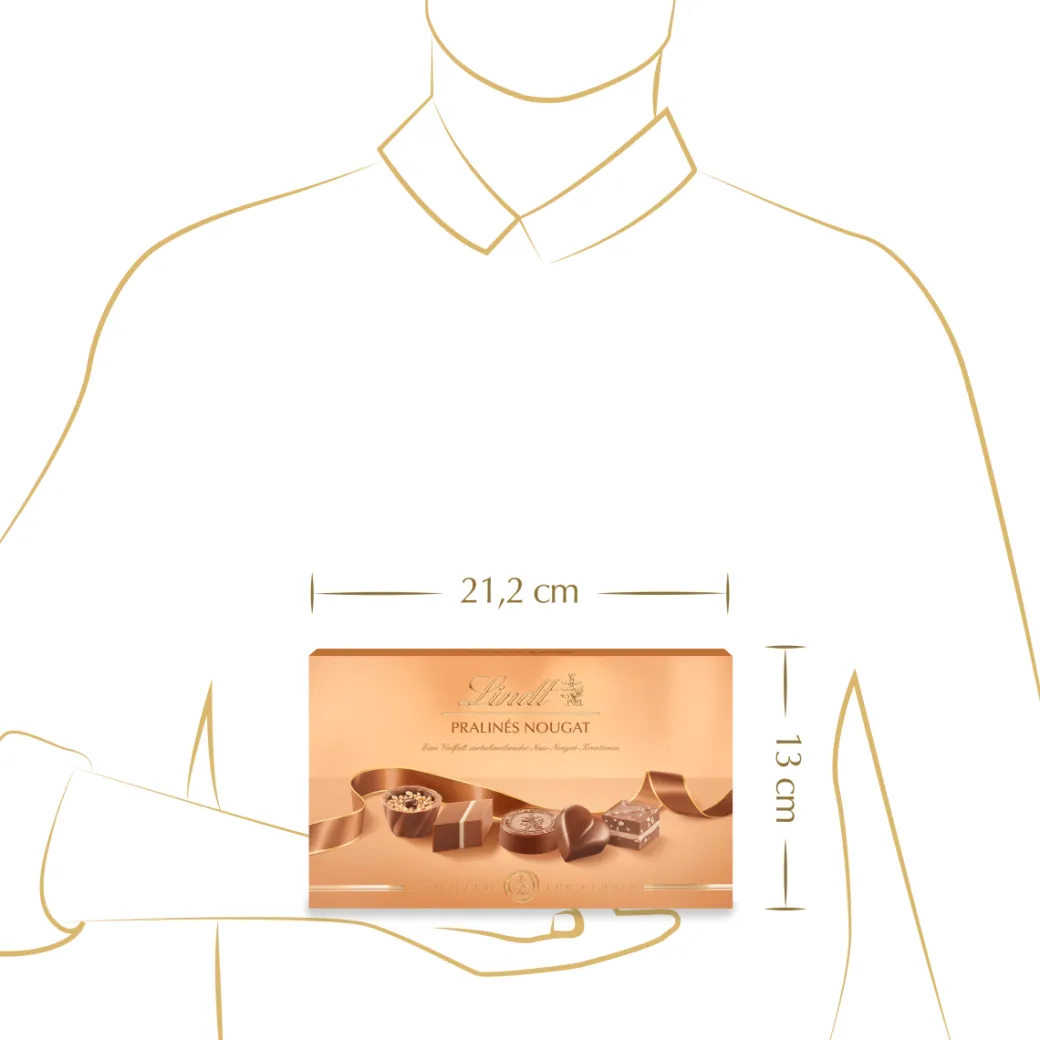 Best Pralinés Nougat, 125g Pralinés|Nuss