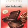 Online Zartbitter ohne Zuckerzusatz, 100g Tafeln|Dunkel
