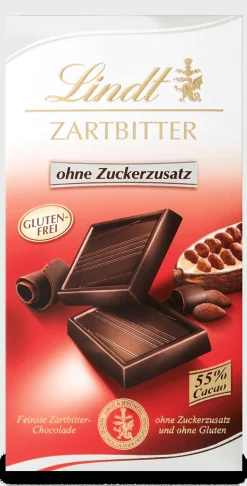Online Zartbitter ohne Zuckerzusatz, 100g Tafeln|Dunkel
